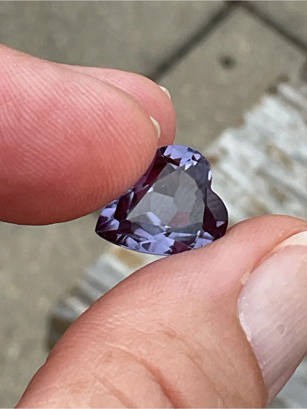 Lab Created, Color Changing Sapphire Loosegem